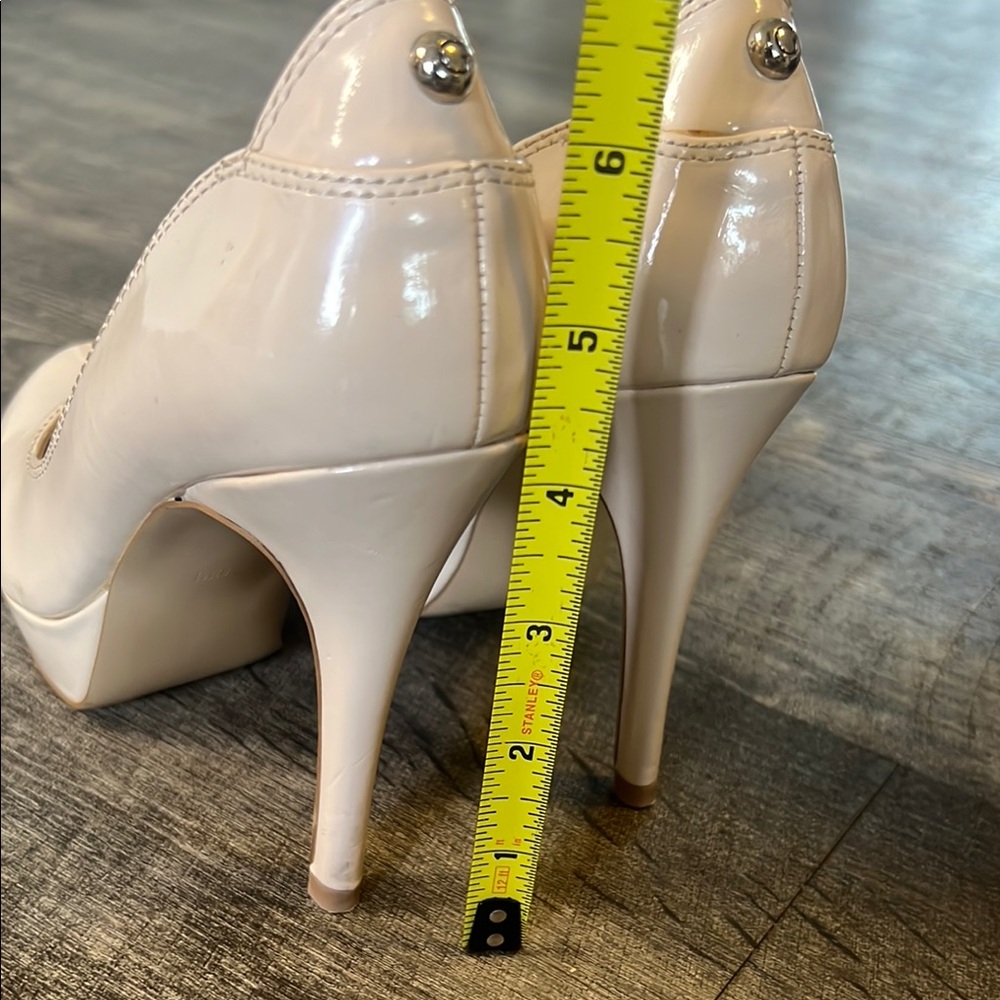 Guess Cream Stiletto Heels with Platform - Picture 5 of 6